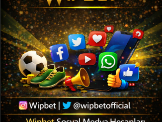 Wipbet sosyal medya hesapları görseli, Instagram ve X üzerinden Wipbet takip bilgileri