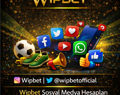 Wipbet sosyal medya hesapları görseli, Instagram ve X üzerinden Wipbet takip bilgileri