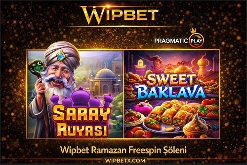 Wipbet Ramazan özel freespin bonusu detayları.